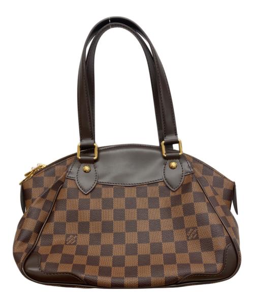LOUIS VUITTON（ルイ ヴィトン）LOUIS VUITTON (ルイ ヴィトン) ダミエ ヴェローナPM　ハンドバッグ ブラウンの古着・服飾アイテム
