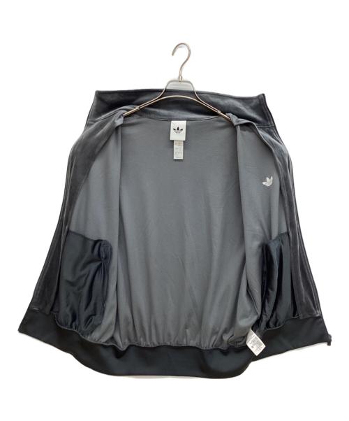 adidas（アディダス）adidas (アディダス) ファイヤーバード トラックトップ ベロアトラックジャケット グレー サイズ:XLの古着・服飾アイテム