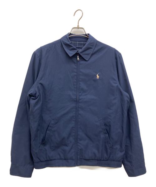 POLO RALPH LAUREN（ポロ・ラルフローレン）POLO RALPH LAUREN (ポロ・ラルフローレン) スイングトップジャケット ネイビー サイズ:Ｓの古着・服飾アイテム