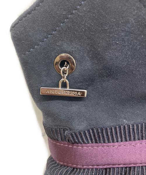 ANTEPRIMA（アンテプリマ）ANTEPRIMA (アンテプリマ) スエードハンドバッグ パープルの古着・服飾アイテム