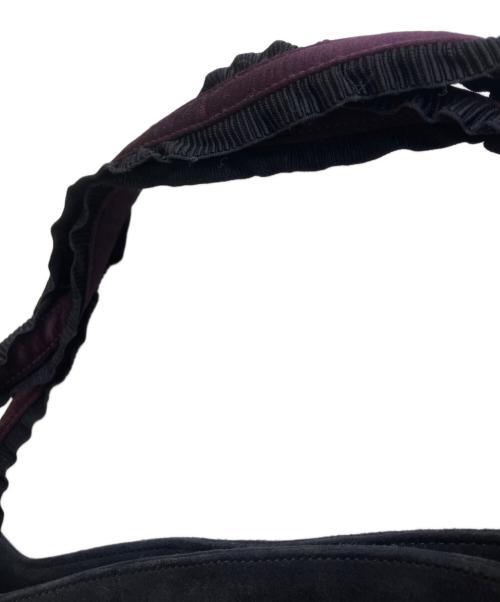 ANTEPRIMA（アンテプリマ）ANTEPRIMA (アンテプリマ) スエードハンドバッグ パープルの古着・服飾アイテム