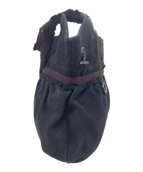 ANTEPRIMA（アンテプリマ）ANTEPRIMA (アンテプリマ) スエードハンドバッグ パープルの古着・服飾アイテム