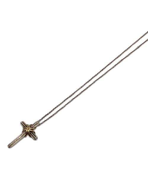 TIFFANY & Co.（ティファニー アンド コー）TIFFANY & Co. (ティファニー アンド コー) シグネチャークロスネックレス シルバーの古着・服飾アイテム