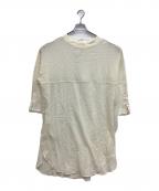 KAGUREカグレ）の古着「ガーゼロングチュニック」｜アイボリー
