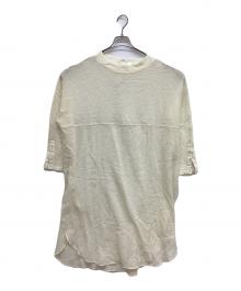 KAGURE（カグレ）の古着「ガーゼロングチュニック」｜アイボリー