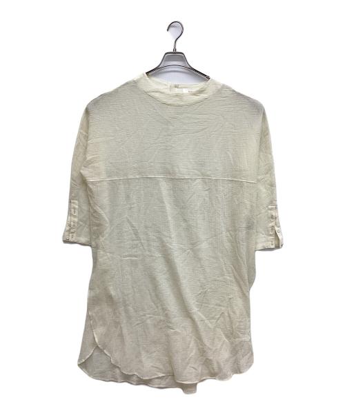 KAGURE（カグレ）KAGURE (カグレ) ガーゼロングチュニック アイボリー サイズ:FREEの古着・服飾アイテム