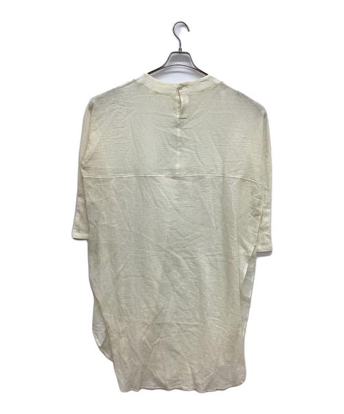 KAGURE（カグレ）KAGURE (カグレ) ガーゼロングチュニック アイボリー サイズ:FREEの古着・服飾アイテム