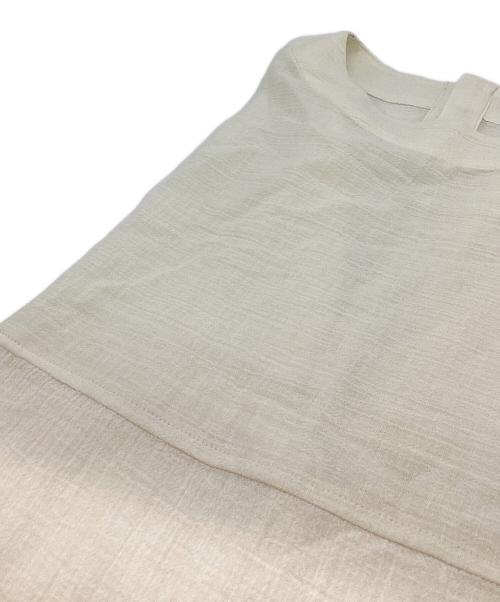 KAGURE（カグレ）KAGURE (カグレ) ガーゼロングチュニック アイボリー サイズ:FREEの古着・服飾アイテム