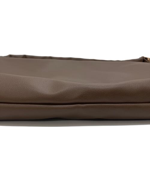 NUNELA（ヌネラ）NUNELA (ヌネラ) ショルダーバッグ ブラウンの古着・服飾アイテム