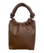 NUNELAヌネラ）の古着「デザインハンドバッグ」｜ブラウン