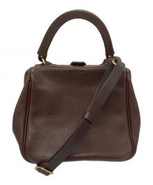 organ（オルガン）の古着「口枠キューブトート」｜ブラウン