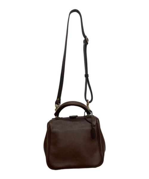 organ（オルガン）organ (オルガン) 口枠キューブトート ブラウンの古着・服飾アイテム