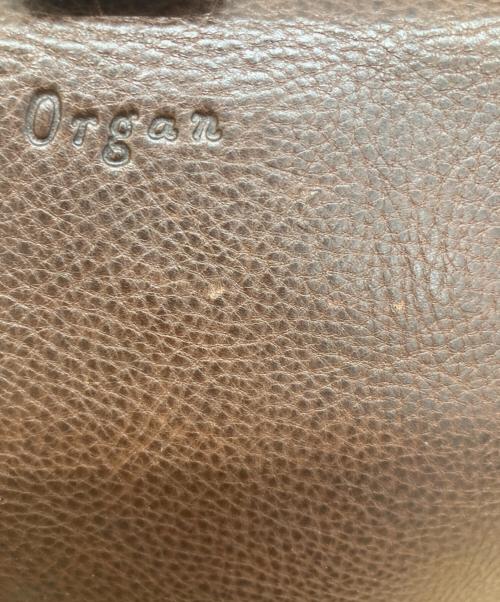 organ（オルガン）organ (オルガン) 口枠キューブトート ブラウンの古着・服飾アイテム