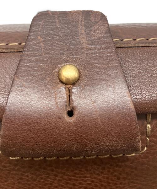 organ（オルガン）organ (オルガン) 口枠キューブトート ブラウンの古着・服飾アイテム