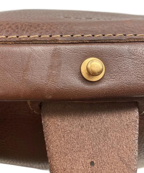 organ（オルガン）organ (オルガン) 口枠キューブトート ブラウンの古着・服飾アイテム