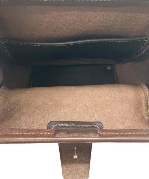 organ（オルガン）organ (オルガン) 口枠キューブトート ブラウンの古着・服飾アイテム