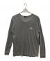 stussy（ステューシー）の古着「ロゴプリントロングスリーブカットソー」｜グレー