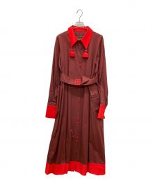 TRINCA UNPLUSUN（トリンカ アンプリュアン）の古着「ワンピース」｜レッド