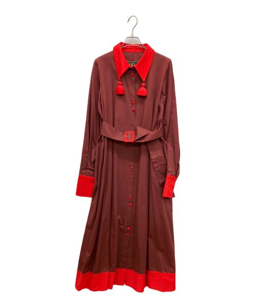 TRINCA UNPLUSUN（トリンカ アンプリュアン）TRINCA UNPLUSUN (トリンカ アンプリュアン) ワンピース レッド サイズ:Mの古着・服飾アイテム