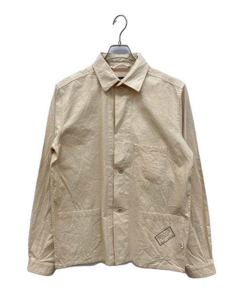 FRANK LEDER（フランクリーダー）FRANK LEDER (フランクリーダー) シャツジャケット ベージュ サイズ:41の古着・服飾アイテム