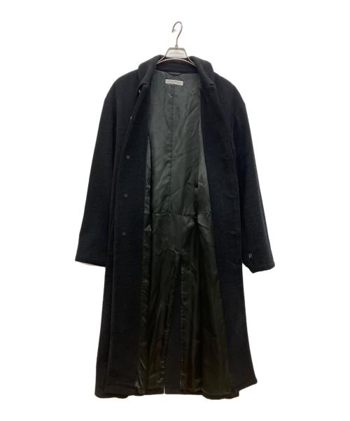 EMPORIO ARMANI（エンポリオ アルマーニ）EMPORIO ARMANI (エンポリオ アルマーニ) ウールステンカラーコート ブラック サイズ:46の古着・服飾アイテム