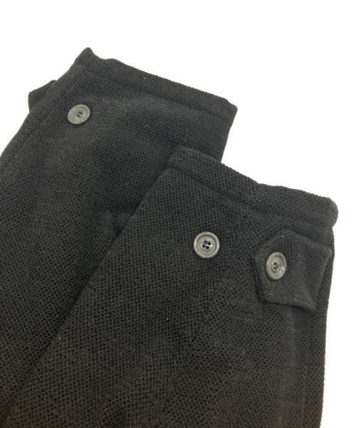 EMPORIO ARMANI（エンポリオ アルマーニ）EMPORIO ARMANI (エンポリオ アルマーニ) ウールステンカラーコート ブラック サイズ:46の古着・服飾アイテム