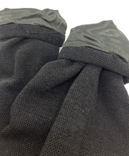 EMPORIO ARMANI（エンポリオ アルマーニ）EMPORIO ARMANI (エンポリオ アルマーニ) ウールステンカラーコート ブラック サイズ:46の古着・服飾アイテム