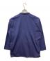 BLURHMS (ブラームス) Chambray Stand Collar Cuffless Shirt　シャンブレースタンドカラーカフレスシャツ ネイビー サイズ:3：3500円