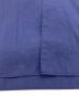 中古・古着 BLURHMS (ブラームス) Chambray Stand Collar Cuffless Shirt　シャンブレースタンドカラーカフレスシャツ ネイビー サイズ:3：3500円