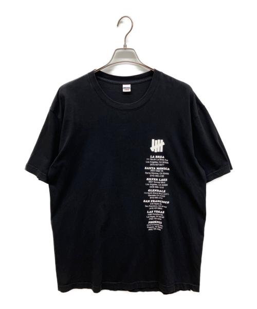UNDEFEATED（アンディフィーテッド）UNDEFEATED (アンディフィーテッド) Tシャツ ブラック サイズ:Lの古着・服飾アイテム