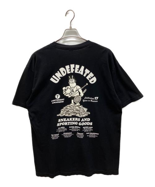 UNDEFEATED（アンディフィーテッド）UNDEFEATED (アンディフィーテッド) Tシャツ ブラック サイズ:Lの古着・服飾アイテム