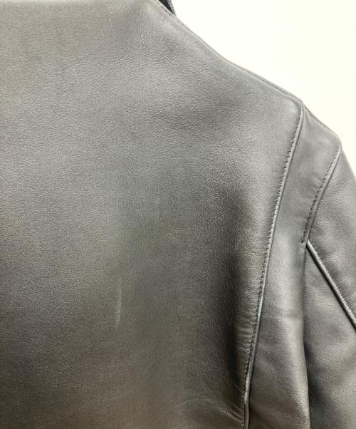 666（666）666 (666) LJM-8 ダブルライダースジャケット ブラック サイズ:36の古着・服飾アイテム