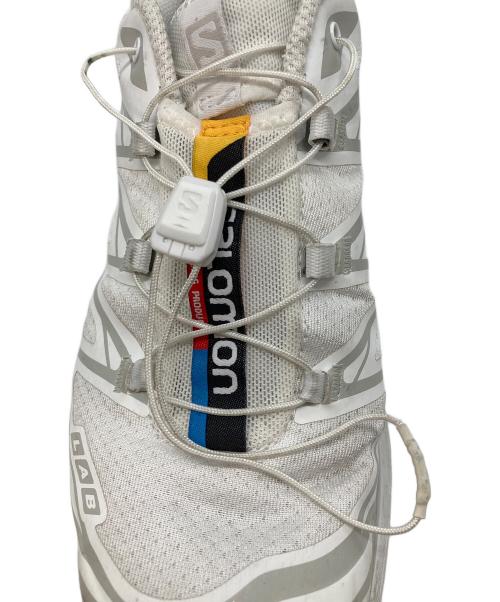 SALOMON（サロモン）SALOMON (サロモン) XT-6　ローカットスニーカー ホワイト サイズ:24.5の古着・服飾アイテム