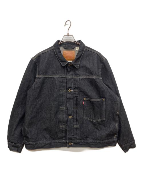 LEVI'S PReMIUM（リーバイス プレミアム）LEVI'S PReMIUM (リーバイス プレミアム) BLACK TYPE I TRUCKER JACKET　デニムジャケット ブラック サイズ:XXLの古着・服飾アイテム