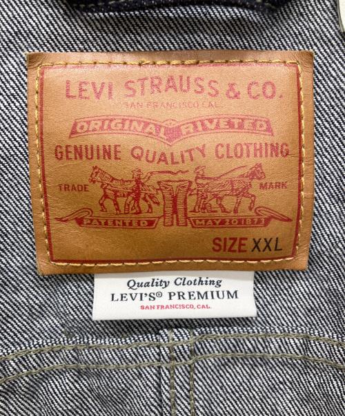 LEVI'S PReMIUM（リーバイス プレミアム）LEVI'S PReMIUM (リーバイス プレミアム) BLACK TYPE I TRUCKER JACKET　デニムジャケット ブラック サイズ:XXLの古着・服飾アイテム
