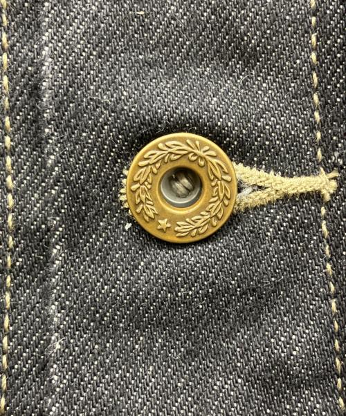 LEVI'S PReMIUM（リーバイス プレミアム）LEVI'S PReMIUM (リーバイス プレミアム) BLACK TYPE I TRUCKER JACKET　デニムジャケット ブラック サイズ:XXLの古着・服飾アイテム