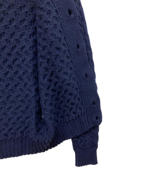 Drumohr（ドルモア）Drumohr (ドルモア) ショールカラーカーディガン ネイビー サイズ:44の古着・服飾アイテム
