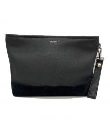 TOM FORD（トムフォード）の古着「クラッチバッグ/セカンドバッグ」｜ブラック