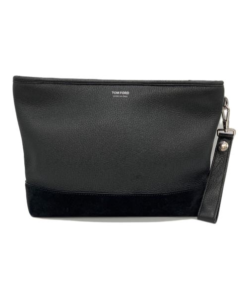TOM FORD（トムフォード）TOM FORD (トムフォード) クラッチバッグ/セカンドバッグ ブラックの古着・服飾アイテム