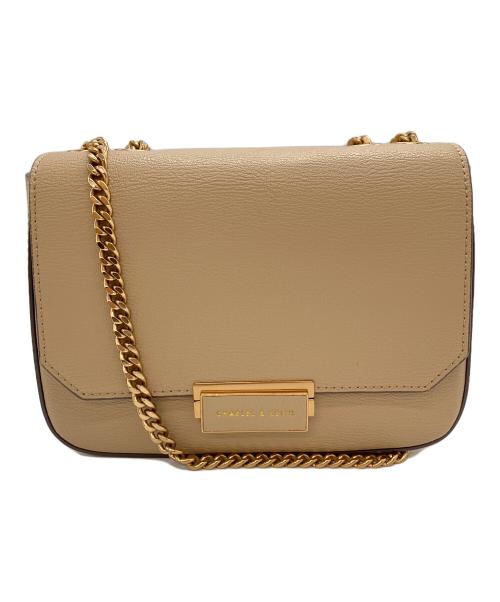 CHARLES & KEITH（チャールズアンドキース）CHARLES & KEITH (チャールズアンドキース) チェーンショルダーバッグ ブラウンの古着・服飾アイテム