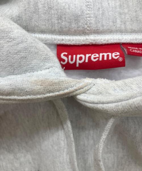 SUPREME（シュプリーム）SUPREME (シュプリーム) PREME HOODED SWEATSHIRT ライトグレー サイズ:Ｓの古着・服飾アイテム
