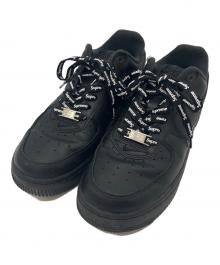 NIKE×SUPREME（ナイキ×シュプリーム）の古着「Air Force 1 Low "Black"　エアフォース1 ロー "ブラック"　コラボローカットスニーカー」｜ブラック