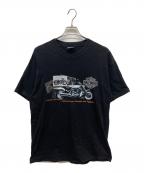 HARLEY-DAVIDSONハーレーダビッドソン）の古着「プリントTシャツ」｜ブラック