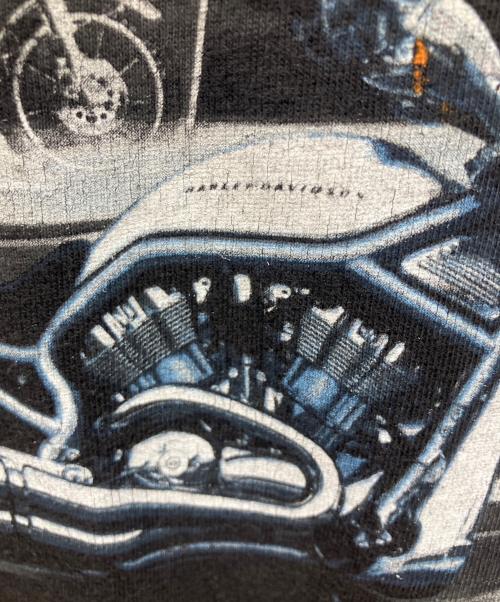 HARLEY-DAVIDSON（ハーレーダビッドソン）HARLEY-DAVIDSON (ハーレーダビッドソン) プリントTシャツ ブラック サイズ:Ｌの古着・服飾アイテム