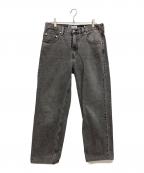 LEVI'Sリーバイス）の古着「SILVERTAB LOOSE FIT/シルバータブルーズフィットデニムパンツ」｜グレー