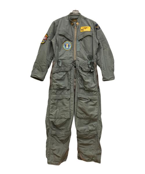 US ARMY（ユーエスアーミー）US ARMY (ユーエスアーミー) MD-3A　フライトスーツ オールインワン カーキ サイズ:Mの古着・服飾アイテム