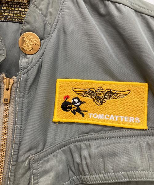 US ARMY（ユーエスアーミー）US ARMY (ユーエスアーミー) MD-3A　フライトスーツ オールインワン カーキ サイズ:Mの古着・服飾アイテム