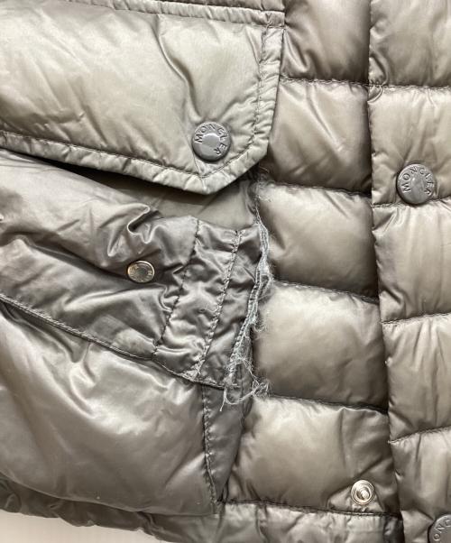 MONCLER（モンクレール）MONCLER (モンクレール) ダウンジャケット グレー サイズ:SIZE 1の古着・服飾アイテム