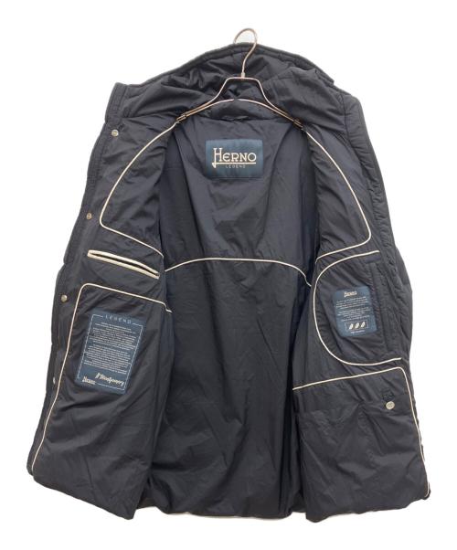HERNO（ヘルノ）HERNO (ヘルノ) ダッフルダウンジャケット ブラック サイズ:Lの古着・服飾アイテム