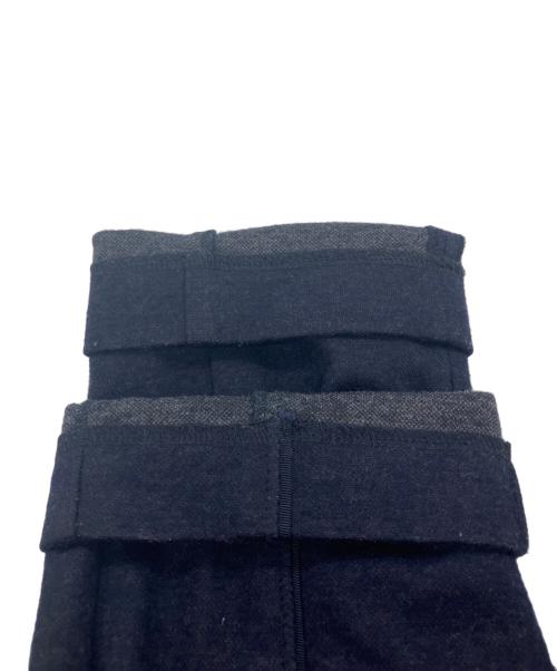 EMPORIO ARMANI（エンポリオアルマーニ）EMPORIO ARMANI (エンポリオアルマーニ) ウールパンツ ネイビー サイズ:48の古着・服飾アイテム